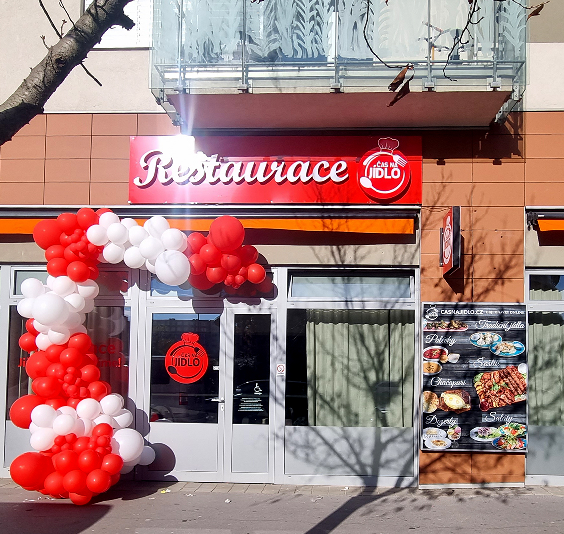 Branding provozoven Cas na Jidlo